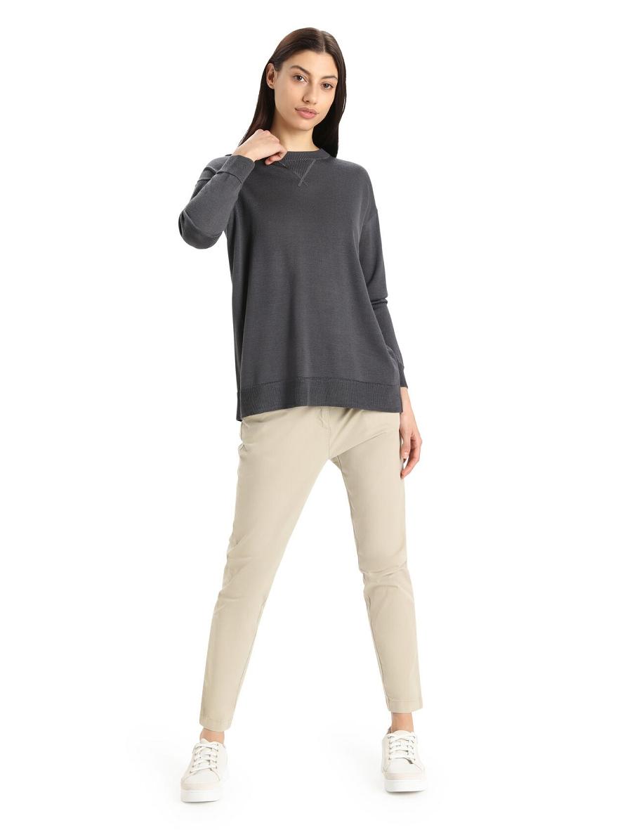 Monsoon Icebreaker Cool-Lite™ Merino Nova Sweater Women's Sweatshirts | AU 1615DFMN